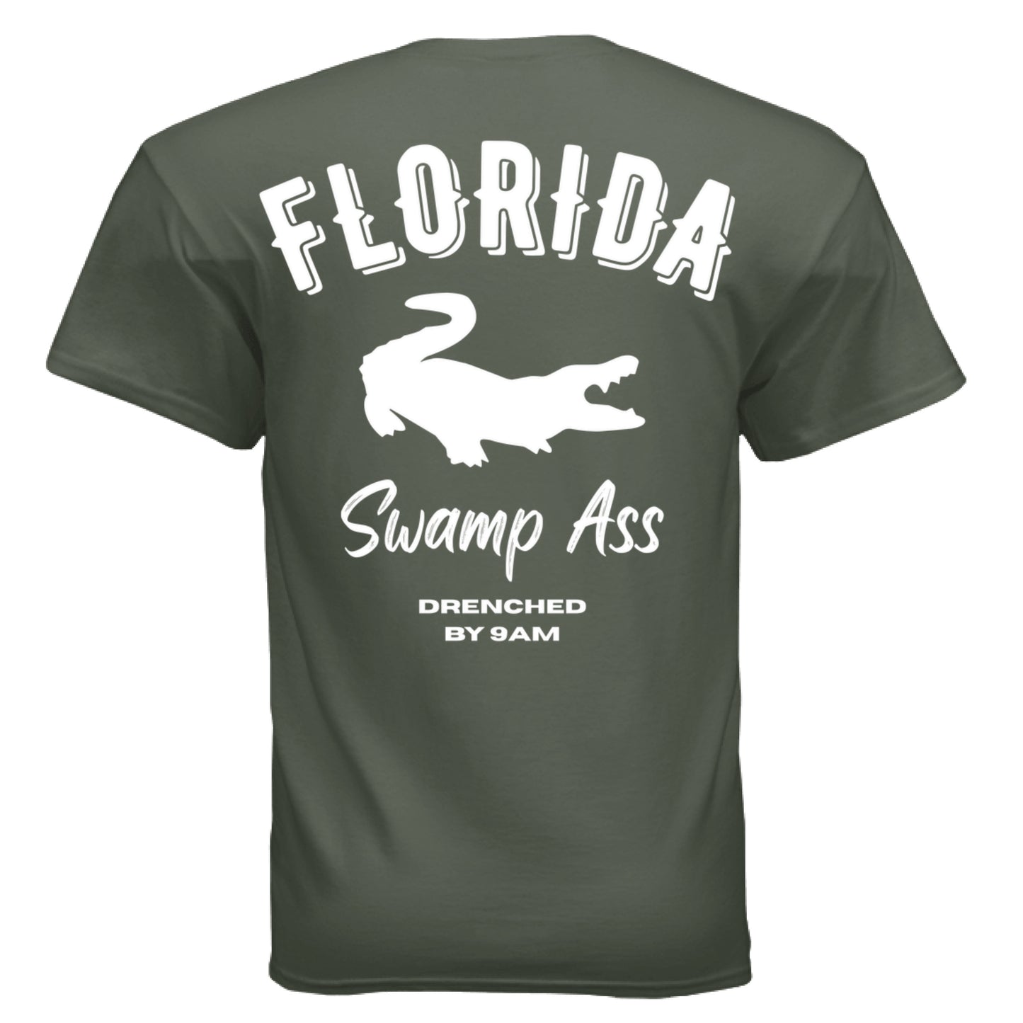MILITARY GREEN - BACK