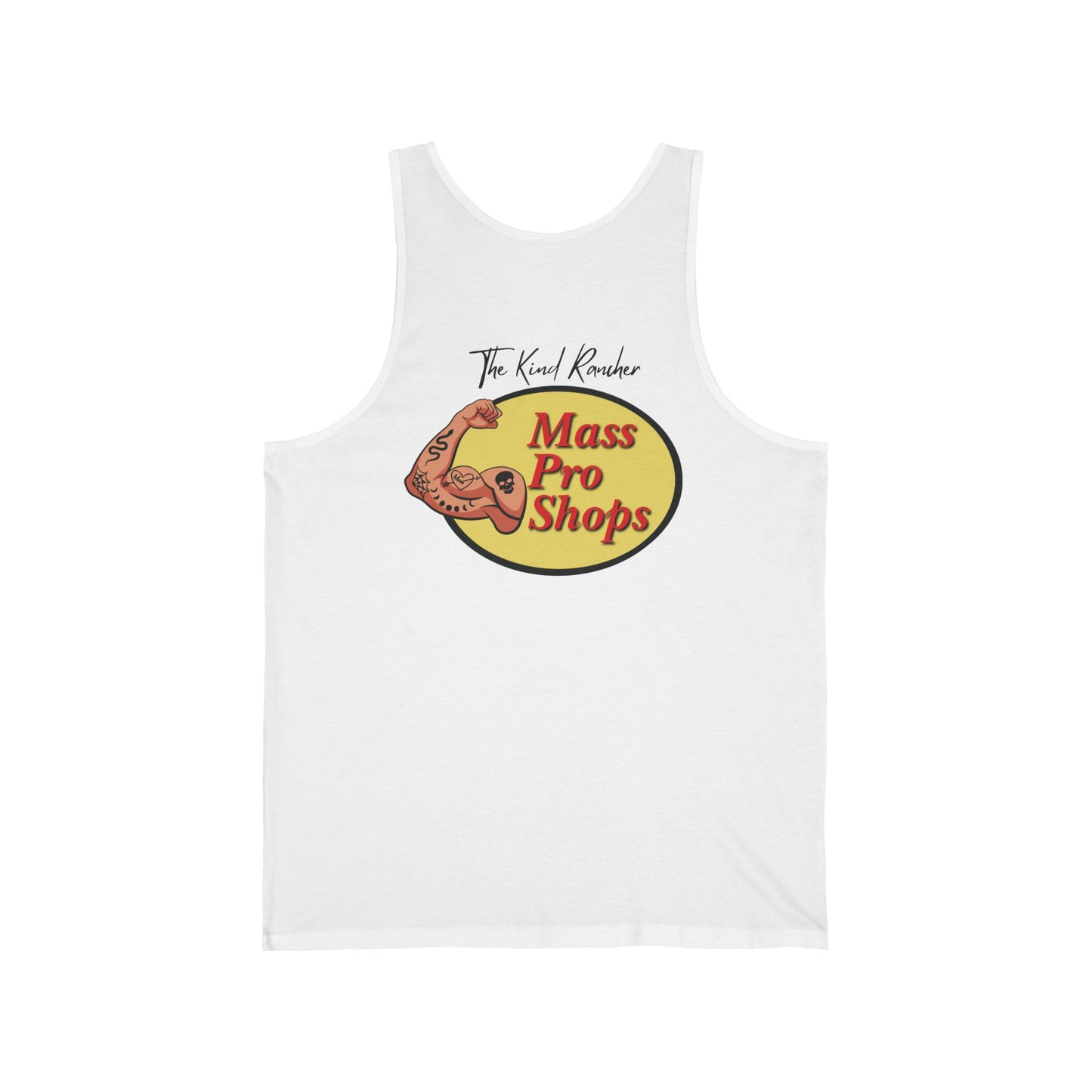 Mass Pro Shop Muscle Tee (White)