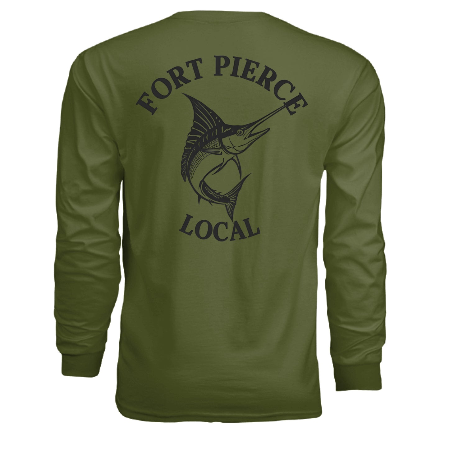 MILITARY GREEN - BACK