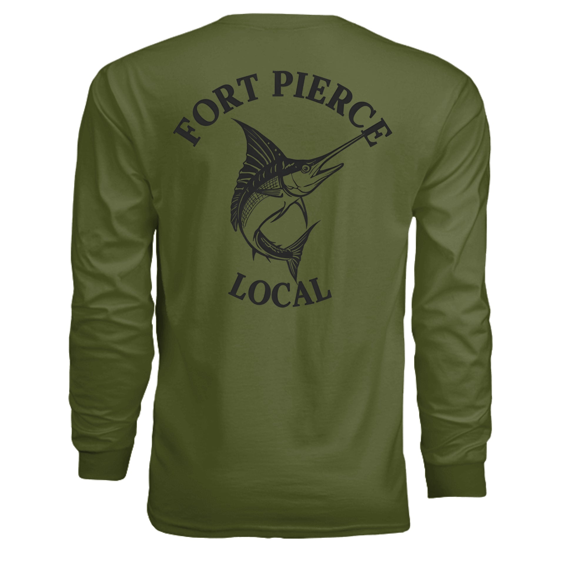 MILITARY GREEN - BACK