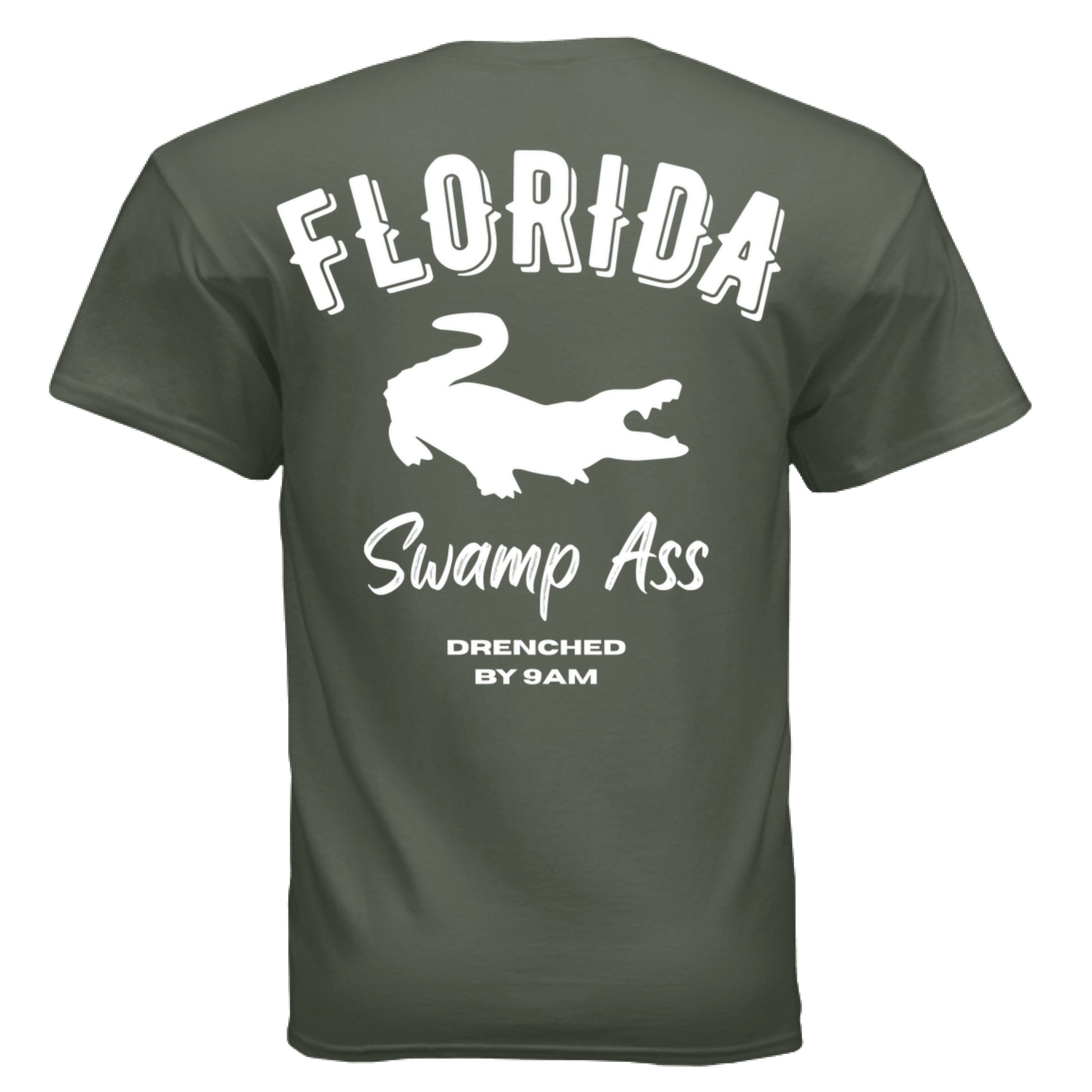 MILITARY GREEN - BACK